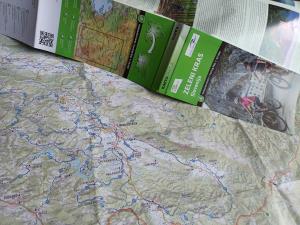 Kolesarska karta Zeleni kras